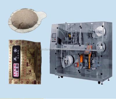 China Chemical Coffee And Tea Round Pod With Inner And Outer Bag Packing Machine for sale