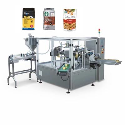 China Qindian Machinery Automatic Food Premade Pouch BBQ Sauce Tomato Sauce Ketchup Packaging Machine for sale