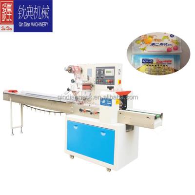 China Chemical Baby Wipes Flow Packing Machine / Articles For Babies Flow Packing Machine for sale