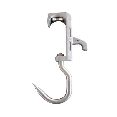 China Factory-direct cow cattle beef pipe bovine rail hanging hook slaughter accessories slaughtering equipment for sale