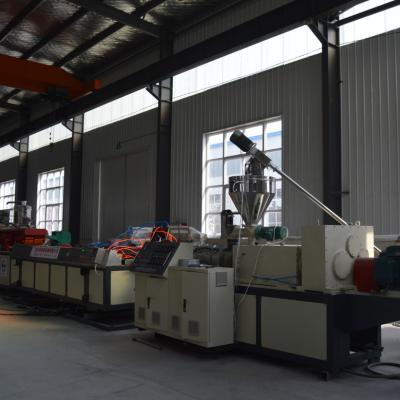 China Profile PVC Photo Frame Making Machine / Plastic Extrusion Machine for sale