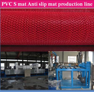 China Plastic Sheet PVC S Floor Door Mat Making Machine For Sale for sale