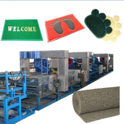 China Mat New Design Plastic PVC Coil Car Floor Door Mat Making Machine for sale