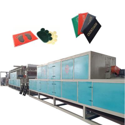 China Plastic Cushion Mat PVC Anti-skid Mat Coil Loop Mat Making Machine for sale