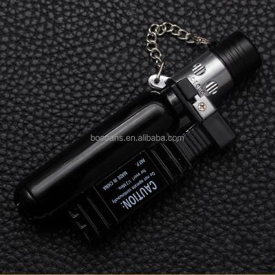 China AOMAI AM-136 CLASSIC creative impact windproof direct lighter with safety cover flame lockable inflatable cigarette lighter wholesale for sale