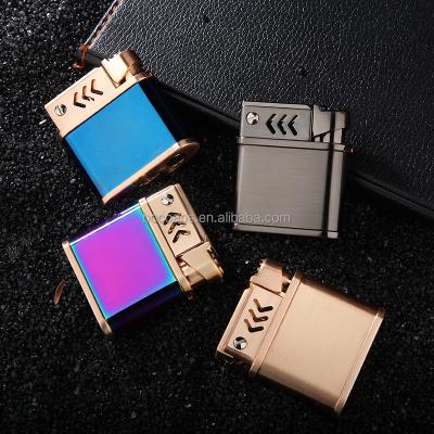 China wholesale CLASSIC chef cf219 vintage metal kerosene igniter auto ignition personality windproof lighter for sale