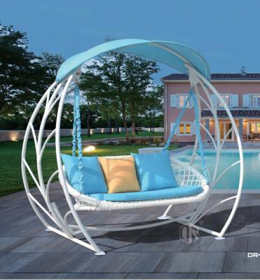 China Lightweight Outdoor Porch Furniture Rattan Garden Patio Wicker Egg Swings for sale