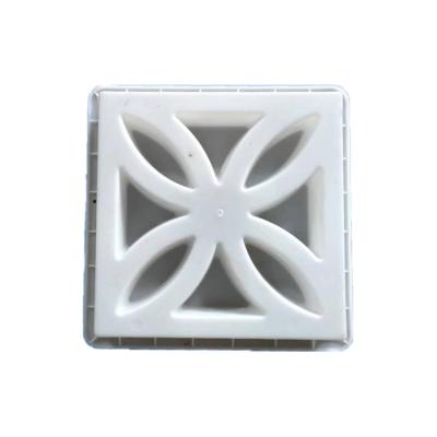 China Eco-friendly Factory Directly Supply Decorative Flower Window Mold Yard Wall 3D Block Molds for sale