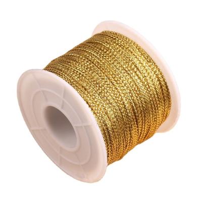 China Sustainable Hot Selling Elastic Rope Spool Production Line Braided Wire For Books Toys for sale