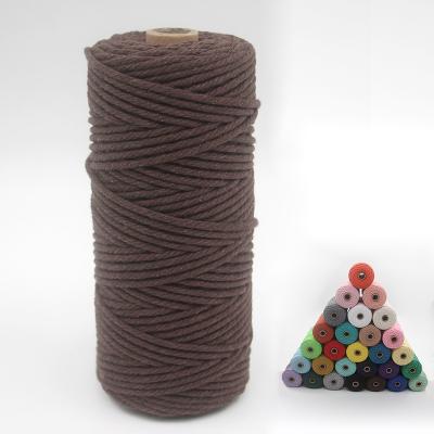 China Canada 3mm high tenacity high tenacity factory direct supply 3mm macrame cord for sale