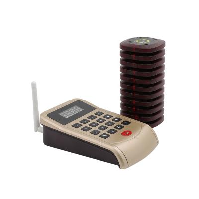 China Wireless table call system restaurant /hospital etc guest restaurant paging wireless paging system QC-02 for sale