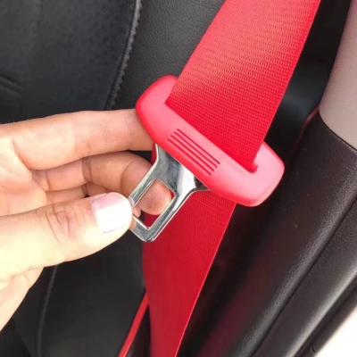 China Universal Supplement Plug Seat Belt Buckle Plug Seat Belt Clip Safety Accessories Safety Belt Clip Car Lock Buckle Tongue Clip Inner Clip for sale