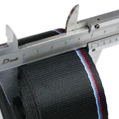 China 1M Car Polyester Webbing High Quality High Strength Tape Seat Belt Multicolor Universal Car Accessories for sale