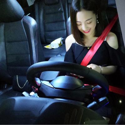 China 1M/Roll Polyester Seat Belt Webbing Strap Thicken Car Seat Stroller Seat Belt Harness Backpack Belt Ties Fashion Color Ribbon for sale