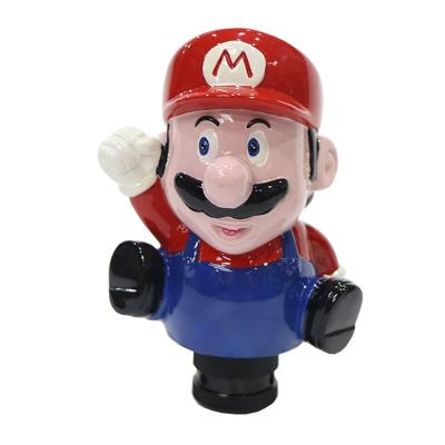 China Universal Resin Shift Knob For Super Mario Car Modification Accessories Personality Resin Clutch For BMW AUDI TOYOTA HONDA Universal for sale