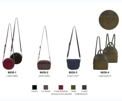 China Fashion David Jones Manufacturer Round Luxury Ladies Retro Half Cross - Body Bags Designer Sling Bag PU Leather Cross - Body Bag for sale