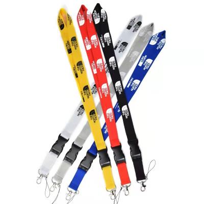 China Custom high quality polyester screen printed lobster claw polyester lanyard for promotion for sale