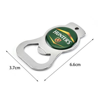 China Durable Epoxy Stainless Steel Bottle Opener Metal Function Key Chain Multi Key Chain With Bottle Opener for sale