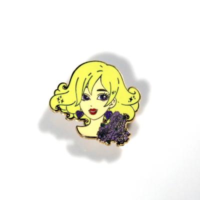 China For Your Idea Metal Crafts Maker Custom Hard Metal Enamel Lapel Cute Cartoon Lapel Pins No Minimum for sale