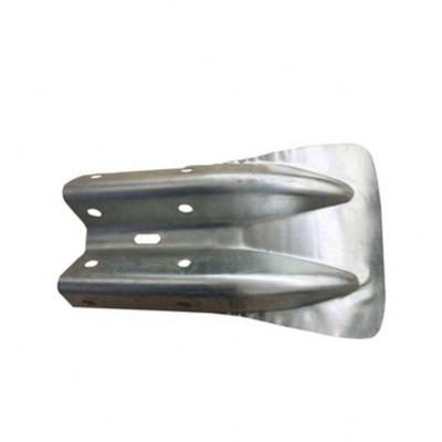 China Wholesale Corrosion Resistant Wholesale Hot Dipped Galvanized Fish Tail Buffer End Steel Traffic Barrier for sale