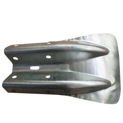 China Large Factory Direct Shandong Steel Fish Tail Terminal Galvanized End Corrosion Resistant Galvanized Steel for sale