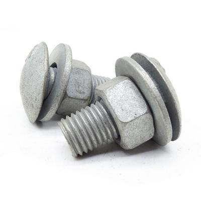 China Plastic Galvanized Pavement Safety Guardrail Bolts For Sale Made In China for sale