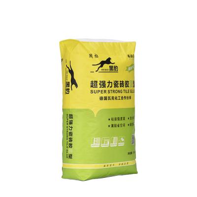 China Durable Customized Printing Valve Cement Moisture Proof Packaging Bags for sale