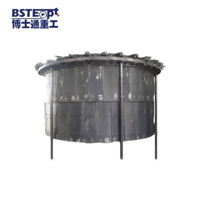 China Spare parts for preheater cement industry machine supplier preheater parts hanging slice made by heat resistant material for sale