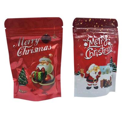 China Recyclable Custom Smell Resistant 1 Gram 3.5 Gram 7g 14g 28g Hologram Zipper Holographic Rainbow Color Sealed Mylar Food Packaging Bags for sale