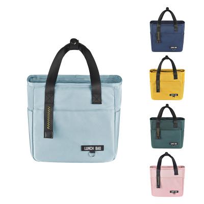 China Folding Hot selling high quality custom logo portable large insulated tote bag insulated lunch cooler bag picnic food bag for sale