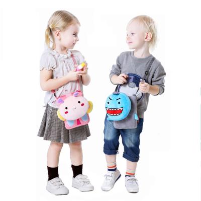 China Plush Baby Kids Backpacks Shoulder Crossbody Mini Schoolbag Kindergarten Plush Animal Backpack Bag for sale