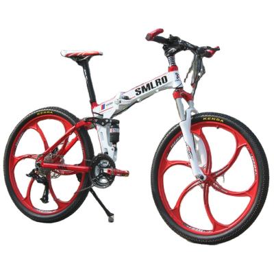 China New Arrival 21 Speed ​​26 Inch Folding Bike Aluminum Alloy Mountain Bike for sale