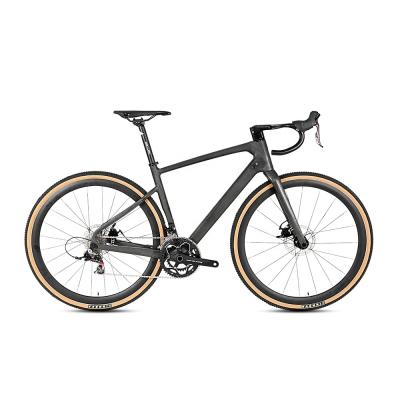 China Newest Full Carbon Fiber Bicycle 700C Carbon Fiber Road Bike Super Lightweight Full Carbon Road Bike for sale