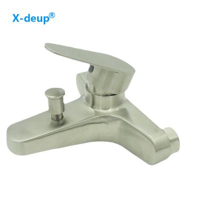 중국 Stainless Steel Sanitary Single Handle Water Faucet Bath Shower Wall Mounted Mixer Shower Set 판매용