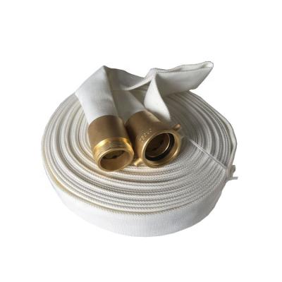 China Polyester + PU Factory Wholesale Red Fire Hose Fire Hose Equipments Fighting PU Lined Fire Fighting Hose for sale