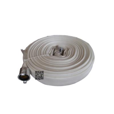 China Fire Fighting Truck (Factory Direct Sale Fm White 1.3Mpa 1.5 Inch PU Lined Fire Fighting Hose for sale