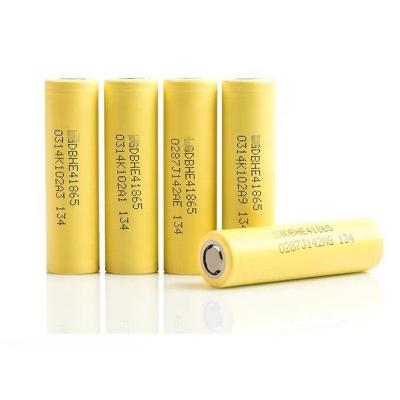 China New original 18650 toys battery ICR18650 HE4 2500mAh h4 3.7V Li-ion rechargeable battery cell for sale