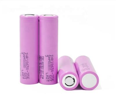 China Genuine Rechargeable Toys 3.7V 3500mAh SAM IDS Li-ion Batteries INR18650-35E 18650 Building 35E Battery Pack for sale