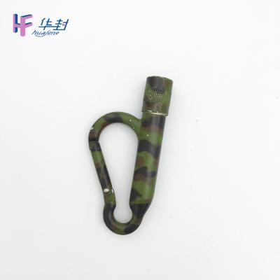 China Promotional Metal Carabiner Led Light Key Chain for sale