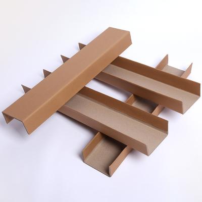 China Protect Cardboard Boxes And Cheap Kraft Paper Products Thickened And Stiffened Paper Corner Protector Bead for sale