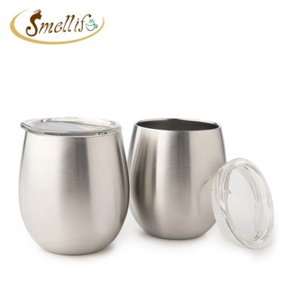 China 8oz Sustainable Wholesale 304 Stainless Steel Vacuum Insulated Wine Tumbler for sale