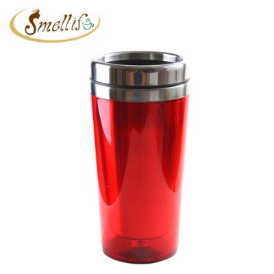 China Viable 16oz Stainless Steel Travel Promotional Coffee Mug With Logo Paper Insert Custom Made for sale