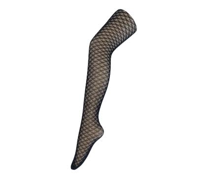 China 03 Women's Fashion Geometric Pattern Socks Net Pantyhose Wholesale Breathable Custom Tights for sale