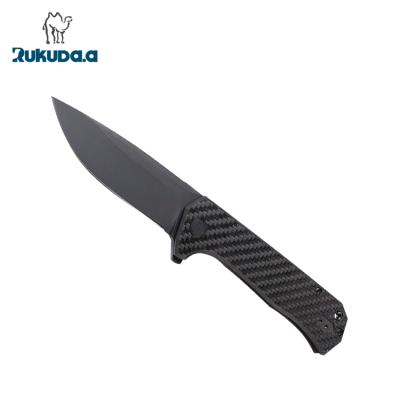 China Titanium Camping Knife Handle Folding Hunting Knife For Camping for sale