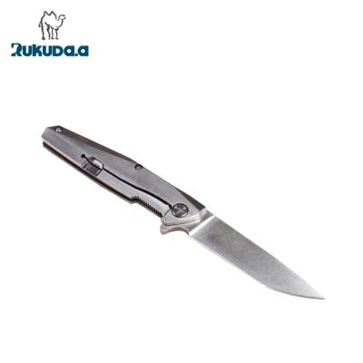 China Quick Opening Camping Knife OEM Folding Knife With Line Lock Structure for sale