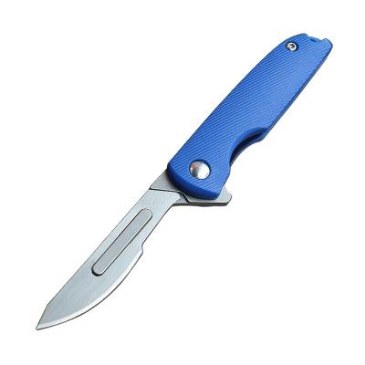 China Factory Direct Outdoor Multifunctional Knife Non-variable Survival Small Folding Pocket Knife for sale