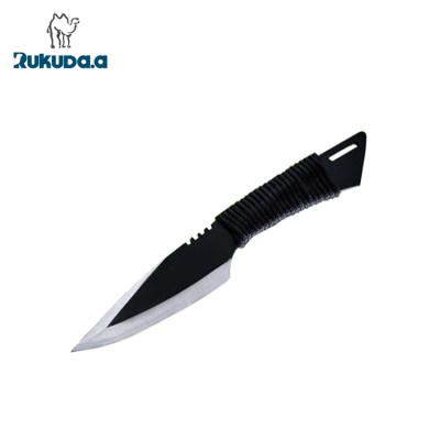 China Fixed Knife Set Stainless Steel Knife Blade Camping Straight Knife for sale