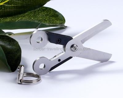 China Super Non-Folding OEM Mini EDC Hand Tool Outdoor Scissors With Key Chain for sale