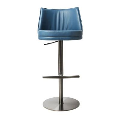 China Modern Bar Chair Stainless Steel Industrial Bronze Barstool (Height) Height Adjustable Adjustable Barstool for sale