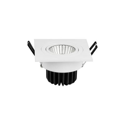 China Factory Price Contemporary 8W 10W 5000K COB Led Recessed Square Ceiling Down Light for sale